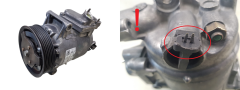 Air Con Compressor/Pump 5N0820803A DELPHI 01140562 VW AG Seat Skoda 1082