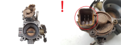Air Throttle Body Mitsubishi Colt E9T15297 Mikuni