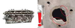 Cylinder Head 7760 F2 7701473181 1.5 DCI Renault Nissan S79