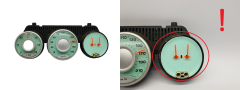 Speedometer/Instrument Cluster C8 807 Ulysse 1496274080 PSA Fiat 2451