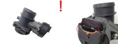 Air Throttle Body Ford 9643836980 25344296 1.6 TDCI Delphi 5073