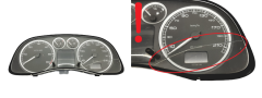 Speedometer/Instrument Cluster Peugeot 307 9636708880 E 05 51560