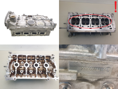 Cylinder Head 7700600552F 8201733230 7701474702 1.4 1.6 16v Renault S21