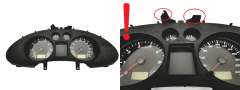 Speedometer/Instrument Cluster Seat Ibiza W06L0920801 110080104009A 51783
