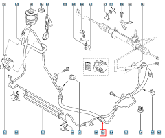 Power Steering Cable New Original 8200701262 Renault