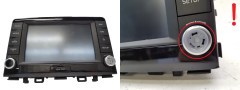 Navigation Radio BT SD KIA Rio 96550-H8100FHV LAN6200EKYB