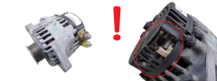 Alternator 27060-0Q010 MS102211-8730 A115IA Denso Toyota