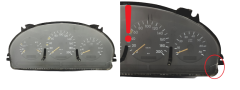 Speedometer/Instrument Cluster Mercedes ML W163 A1635400047