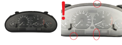 Speedometer/Instrument Cluster BMW 3 E46 6211 6906891 0263606272 50652