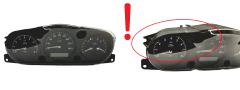 Speedometer/Instrument Cluster Jaguar XJ 2W9F-10849-BH Visteon