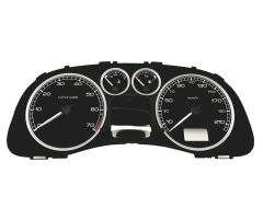Speedometer/Instrument Cluster Peugeot 307 9646742280 0R00 30996
