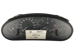 Speedometer/Instrument Cluster BMW 3 E46 6211 4117708 0263639160 40687