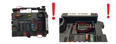 Controller BSM B2 9650664180 PSA Delphi 1707