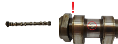 Camshaft V758775480 1.6 VTI Citroen Peugeot Mini 5554