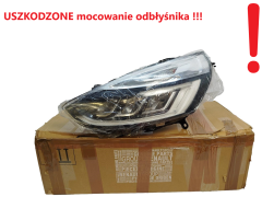 Headlamp New Left Front Renault Clio 4 260606098R USZKODZONY