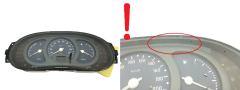 Speedometer/Instrument Cluster Renault Kangoo 1 7700313173 K8 49635