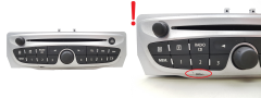 Cd Radio Player Renault 281151461R 7649192391 Bosch