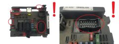 Controller BSM B2 9657608880 PSA Delphi 1823