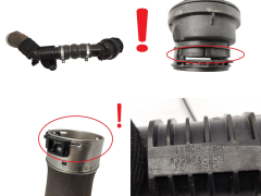 Charge Air Hose 144608578R--B 1.5 dCi Renault Kangoo 3 Megane 4 Dacia