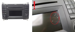 Cd Radio Player Mercedes-Benz B A1699002000 MF2830 N25-MF2830