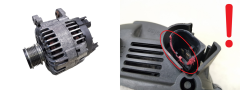 Alternator VW AG 06F903023C TG14C011 Valeo 140A 1095