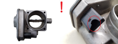 Air Throttle Body VWAG 038128063C Pierburg 1809