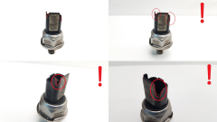 Fuel Pressure Sensor 9307Z507A Delphi 55PP03-01 1.5 DCI Renault Nissan S2