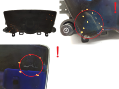 Speedometer/Instrument Cluster Honda Civic HR0342622 78200G110 1100