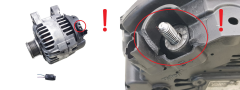 Alternator 5705NH 9646321780 TG15C118 Valeo Citroen Peugeot HDI CL15 1011