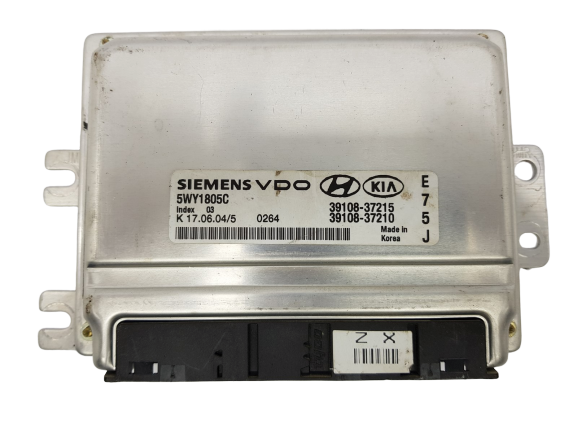 K Engine Controller Hyundai 39108-37215 5WY1805C Siemens - used