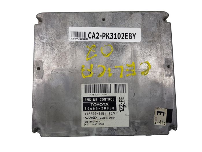 Engine Controller 89666-20050 175200-4151 Toyota Denso 3102