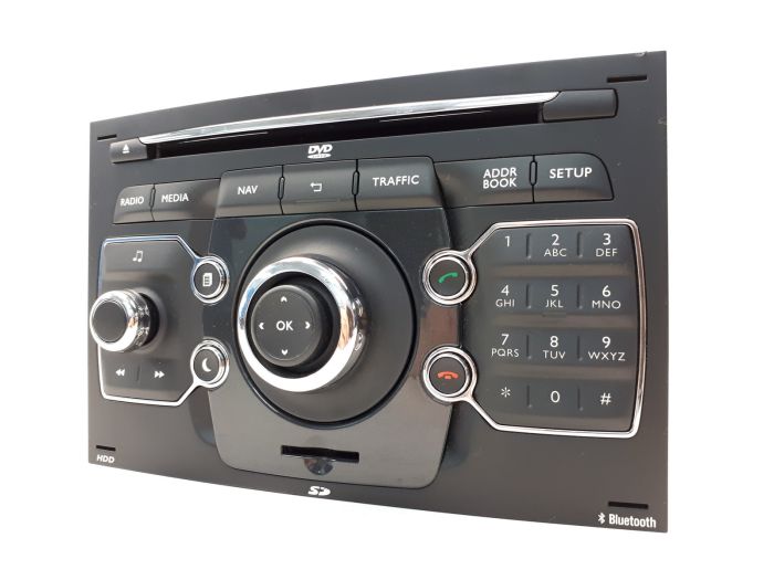 Car Radio Navi DVD SD Bluetooth Peugeot 5008 98016872XT