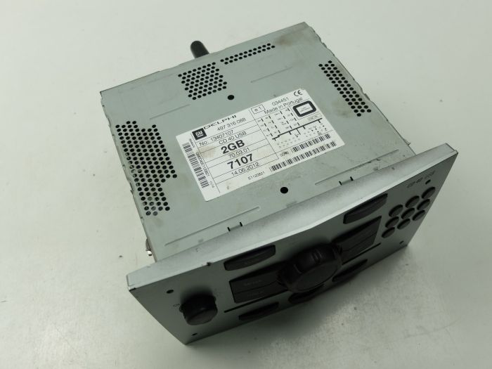 Cd Radio Player 40 USB Opel 13407107 497316088 2GB Delphi