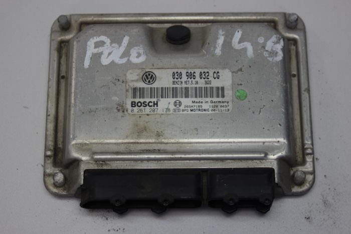 Engine Controller 030906032CG 0261207178 VW 1416 - used