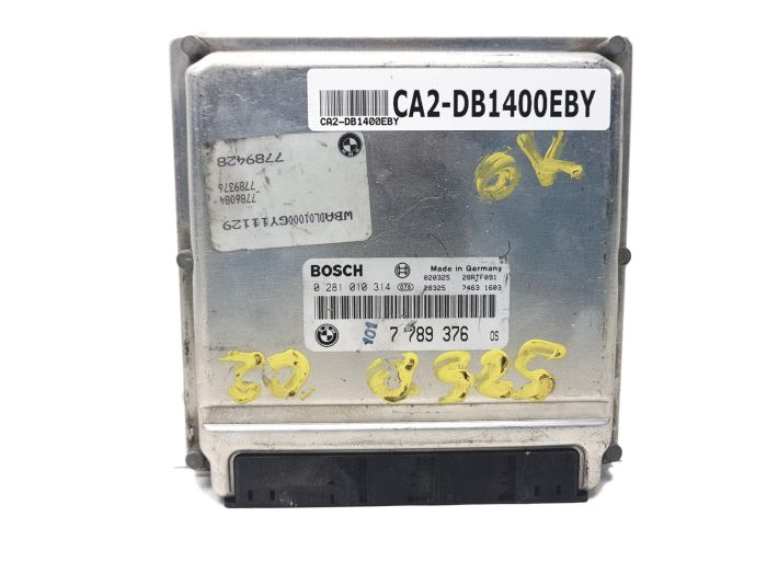 c出品 Engine Controller 0281010314 7789376 BMW - used