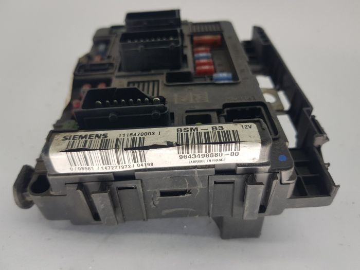 Controller BSM-B3 T118470003I 9643498880 PSA Siemens 1789