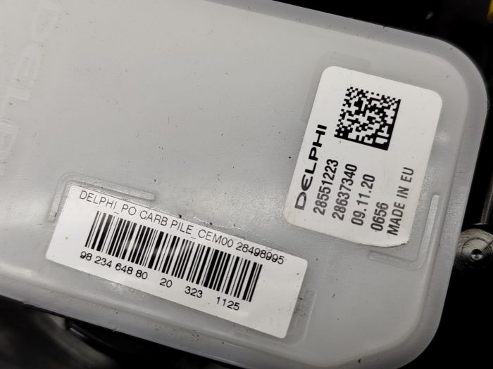 Fuel Pump New Original Citroen Peugeot Opel 9823464880