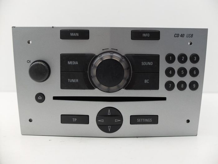 Cd Radio Player 40 USB Opel 13407107 497316088 2GB Delphi