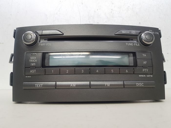 ま Radio Cd Mp3 Player Toyota Auris 86120-02520 12000-8900A101