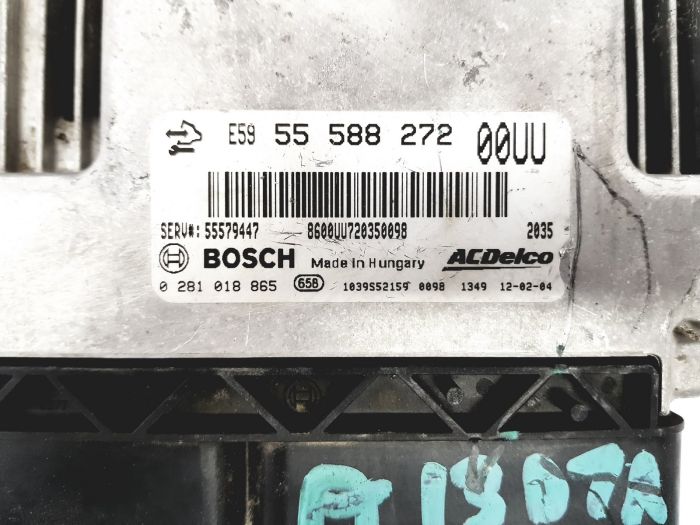 ５Cコントロール Controller 55588272 55579447 0281018865 Opel Bosch - used