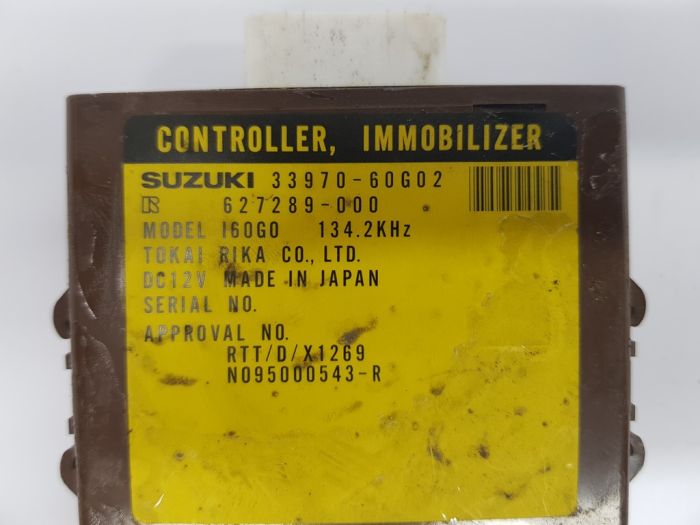 Controller Suzuki 33970-60G02 627289-000 Tokai Rika - used
