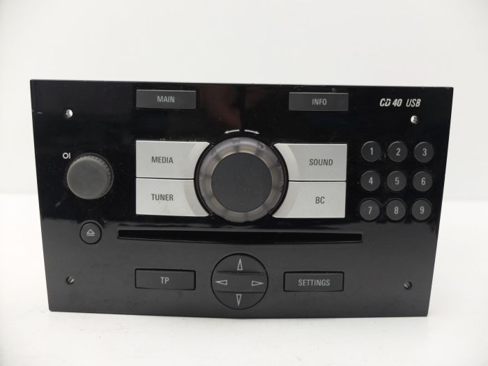 Cd Radio Player Opel 13466743 497316088 CD40 USB - used