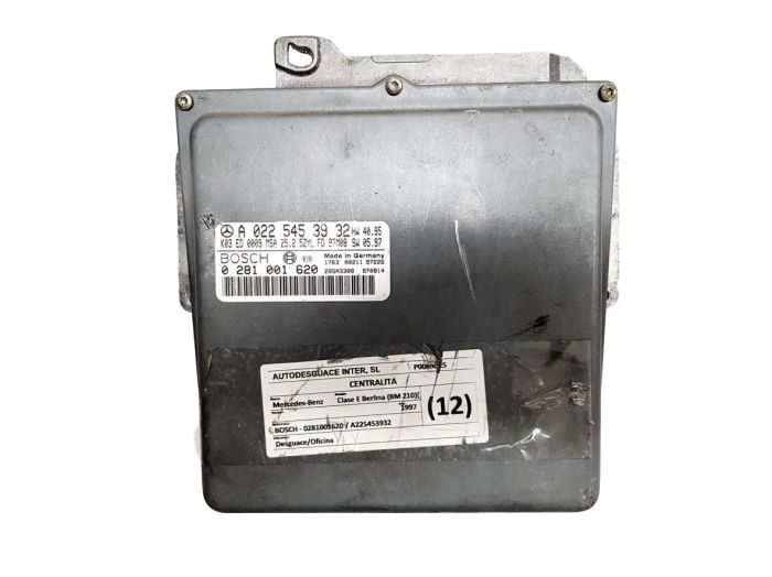 Controller A0225453932 0281001620 Mercedes Bosch 10280