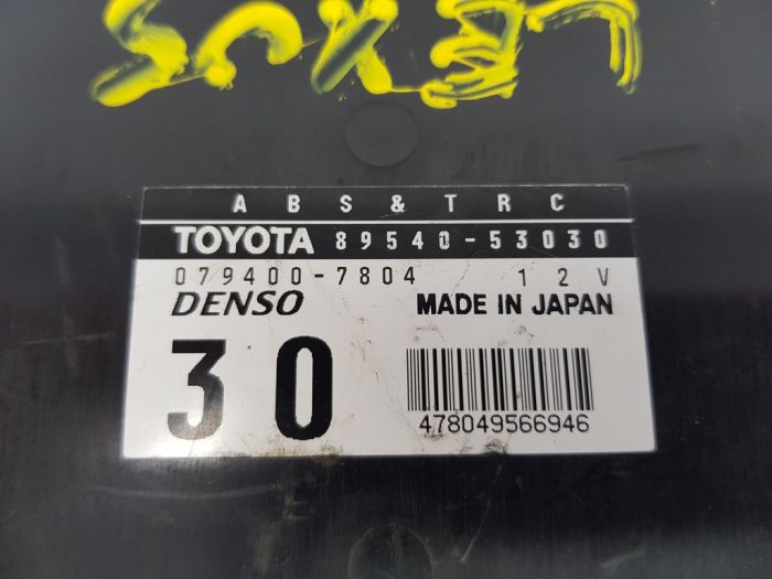 Controller ABS Lexus 89540-53030 079400-7804 Denso - used