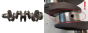 Crankshaft 98433680 Iveco 2.5 TD Renault Safrane S8U-762 8144.97