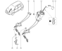 Gear Shift Cable Original Renault Scenic Megane II 7701066651