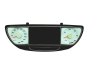 Speedometer/Instrument Cluster 1499140080 Phedra C8 807 Ulysse PSA 37740