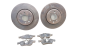 Brake Disc Front Assy 280mm 402068053R  410A12582R Dacia Lodgy