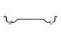 Anti-roll Bar 5Q0511305A B10813 VW Audi Skoda Borsehung