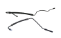 Power Steering Hose For VW 6Q1423893Q 6Q1423891H 44231679401 Vika